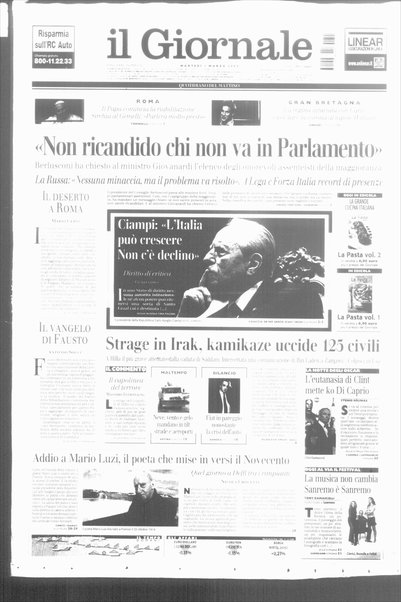 Il giornale : quotidiano del mattino